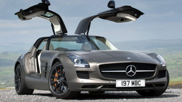 Картинка mercedes sls автомобили benz daimler ag германия