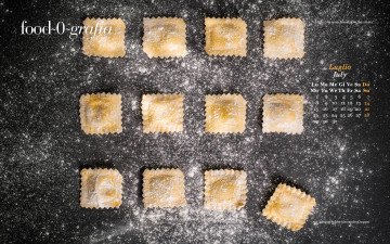 Картинка календари еда равиолли