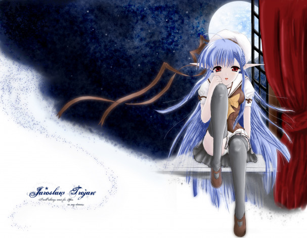 Обои картинки фото аниме, shuffle