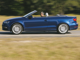 Картинка автомобили audi 2014г 8v au-spec 2-0 a3 cabriolet tdi синий
