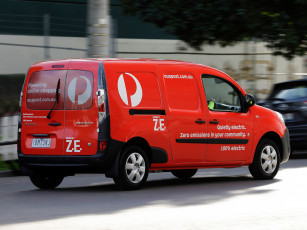 Картинка автомобили renault z e maxi 2014г au post красный kangoo