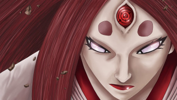 Картинка аниме naruto манга ootsutsuki nicko025 арт ооцуцуки кагуя взгляд бьякуган наруто девушка