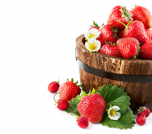 Обои картинки фото еда, клубника,  земляника, ягоды