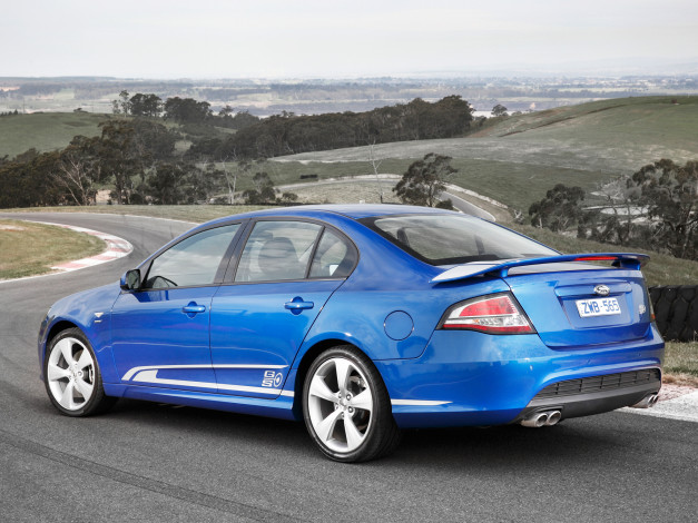 Обои картинки фото автомобили, fpv, синий, 2012г, fg, gs