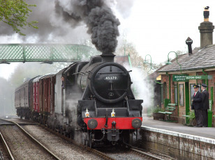 Картинка техника паровозы паровоз рельсы дорога железная