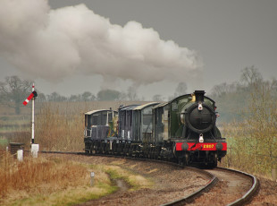 Картинка техника паровозы паровоз рельсы дорога железная