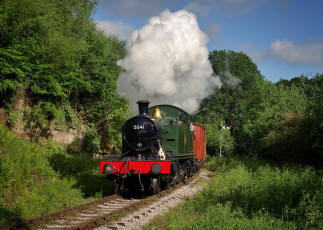 Картинка техника паровозы паровоз рельсы дорога железная