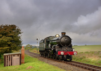 Картинка техника паровозы паровоз дорога рельсы железная