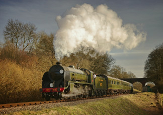 Картинка техника паровозы паровоз рельсы дорога железная