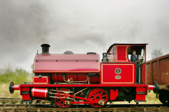 Картинка техника паровозы паровоз рельсы дорога железная