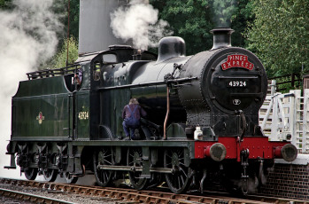 Картинка техника паровозы паровоз рельсы дорога железная