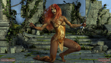 Картинка 3д+графика существа+ creatures существо фон взгляд оружие