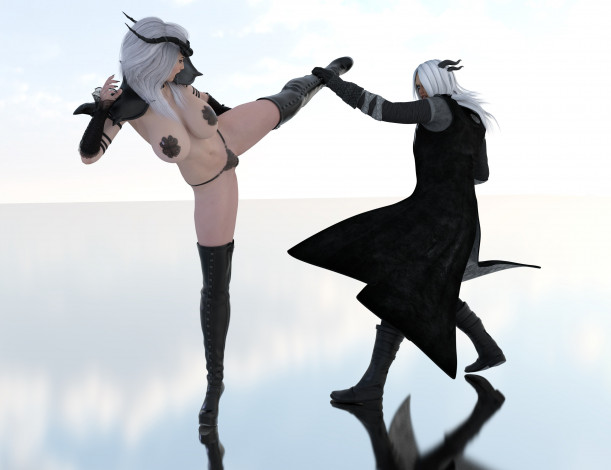 Обои картинки фото 3д графика, существа , creatures, кастаника, фон, взгляд