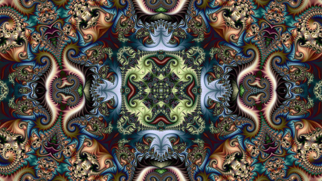 Обои картинки фото 3д графика, фракталы , fractal, цвета, фон, узор
