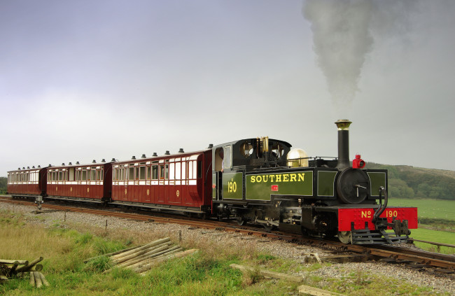 Обои картинки фото техника, паровозы, железная, дорога, рельсы, паровоз