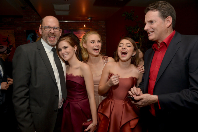 Обои картинки фото разное, знаменитости, актеры, актрисы, радость, смех, вечеринка