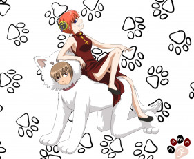 Картинка аниме gintama гинтама