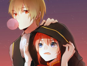 Картинка аниме gintama гинтама