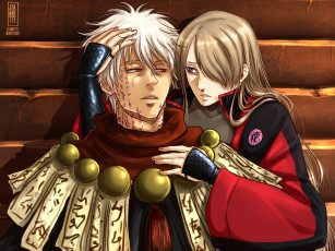 Картинка аниме gintama гинтама