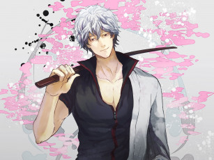 Картинка аниме gintama гинтама