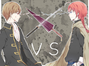 Картинка аниме gintama гинтама