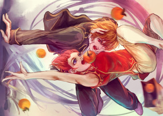 Картинка аниме gintama борьба