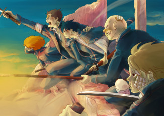 Картинка аниме gintama гинтама