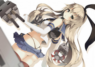 Картинка аниме kantai+collection девушка