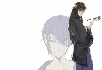 Картинка аниме gintama гинтама