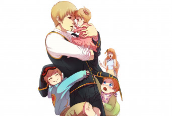 Картинка аниме gintama гинтама