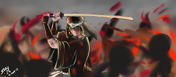 Картинка аниме gintama гинтама