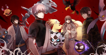 Картинка аниме gintama гинтама