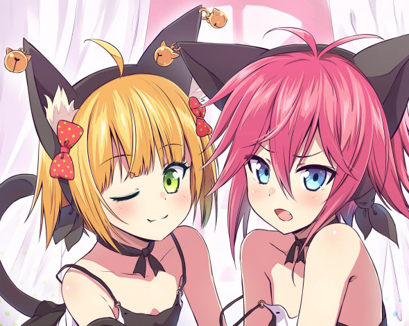 Обои картинки фото аниме, unknown,  другое, девушки