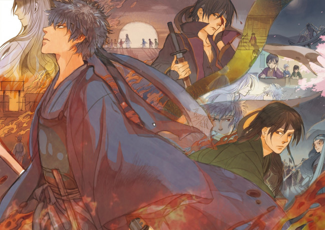 Обои картинки фото аниме, gintama, гинтама