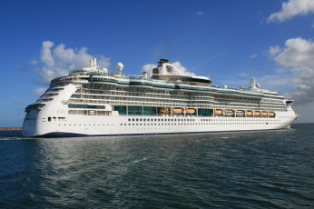 Картинка radiance+of+the+seas корабли лайнеры лайнер круиз