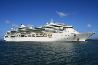 Картинка radiance+of+the+seas корабли лайнеры лайнер круиз