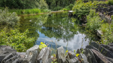 Картинка природа реки озера рассвет