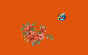 обоя компьютеры, internet explorer, фон, логотип