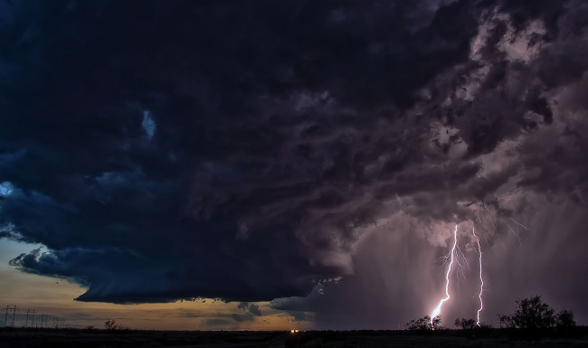 Обои картинки фото природа, молния,  гроза, шторм