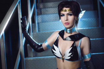 Картинка разное cosplay+ косплей девушка фон взгляд униформа