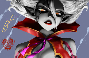 Картинка аниме fairy+tail волшебник чародей демон маг девушка взгляд mirajane