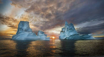 Картинка природа айсберги+и+ледники простор