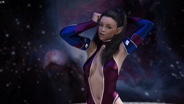 Картинка 3д+графика эльфы+ elves фон взгляд эльфийка