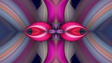 Картинка 3д+графика фракталы+ fractal узор фон цвета