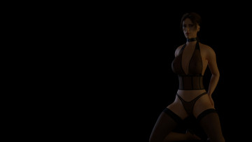 Картинка 3д+графика люди+ people фон взгляд девушка