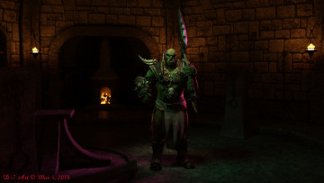 Картинка 3д+графика существа+ creatures orc