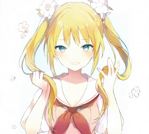 Обои картинки фото аниме, unknown,  другое , девочка