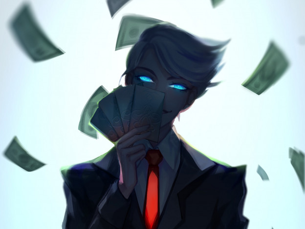 Обои картинки фото аниме, unknown,  другое , парень