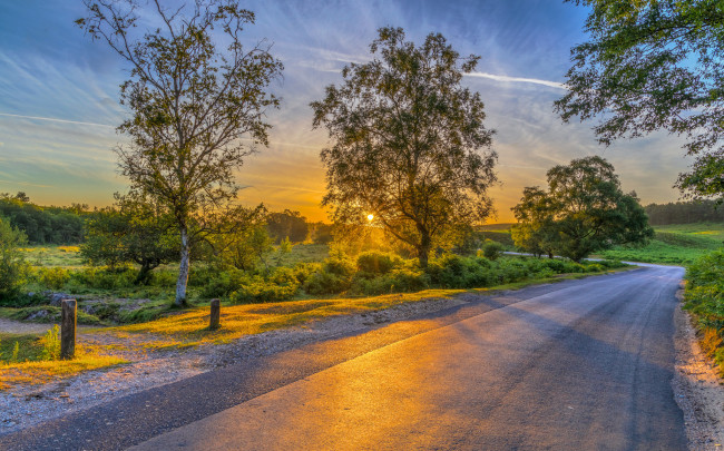 Обои картинки фото природа, дороги, простор