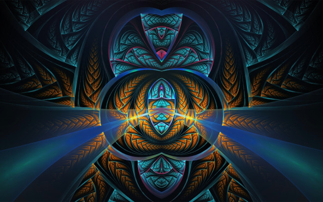 Обои картинки фото 3д графика, фракталы , fractal, цвета, фон, узор